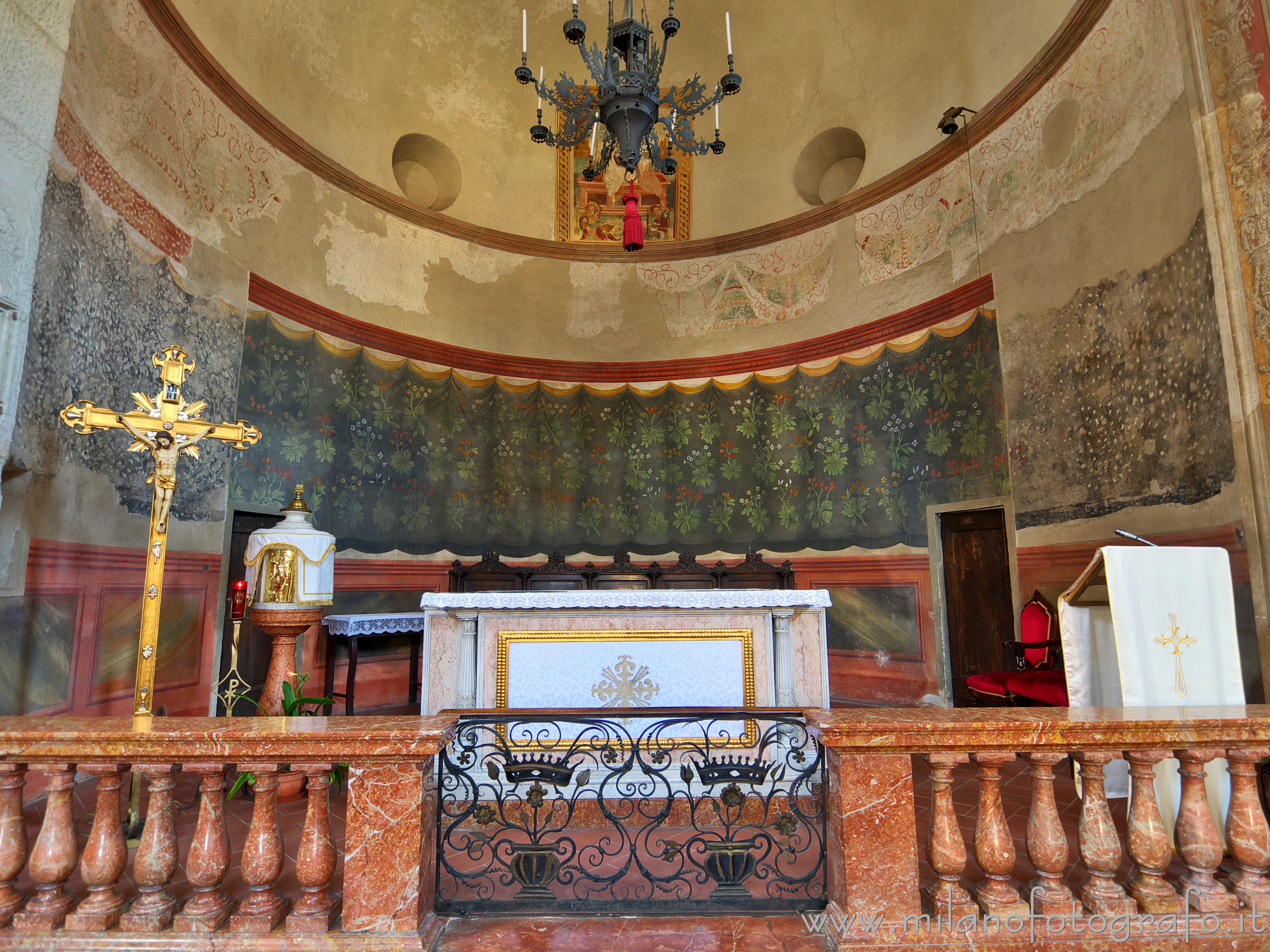 Castiglione Olona (Varese) - Abside della Chiesa di Villa